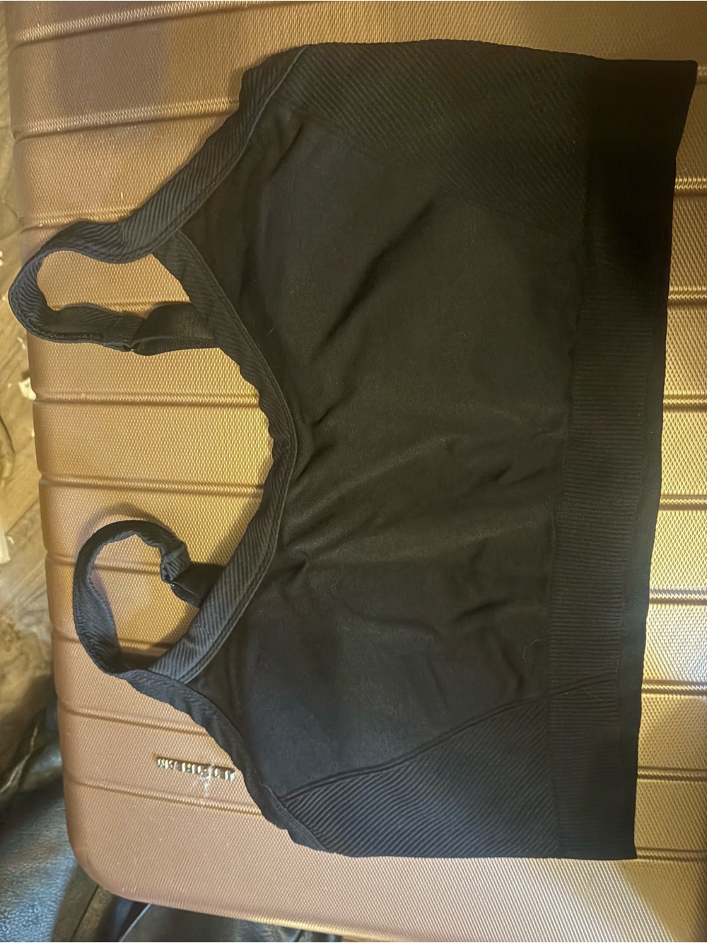 🛍️2/$15🛍️Old Navy Black Seamless Sports Bra